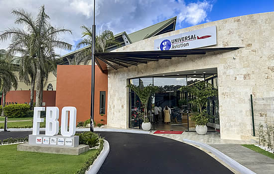 The new, purpose-built FBO terminal at Presidente Juan Bosch International Airport (El Catey – MDCY) in Samaná, Dominican Republic. The new, purpose-built FBO terminal at Presidente Juan Bosch International Airport (El Catey – MDCY) in Samaná, Dominican Republic.
